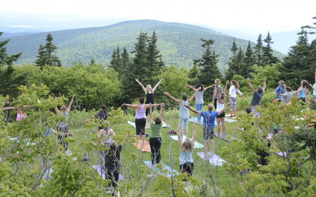 Yoga on Mt. Greylock